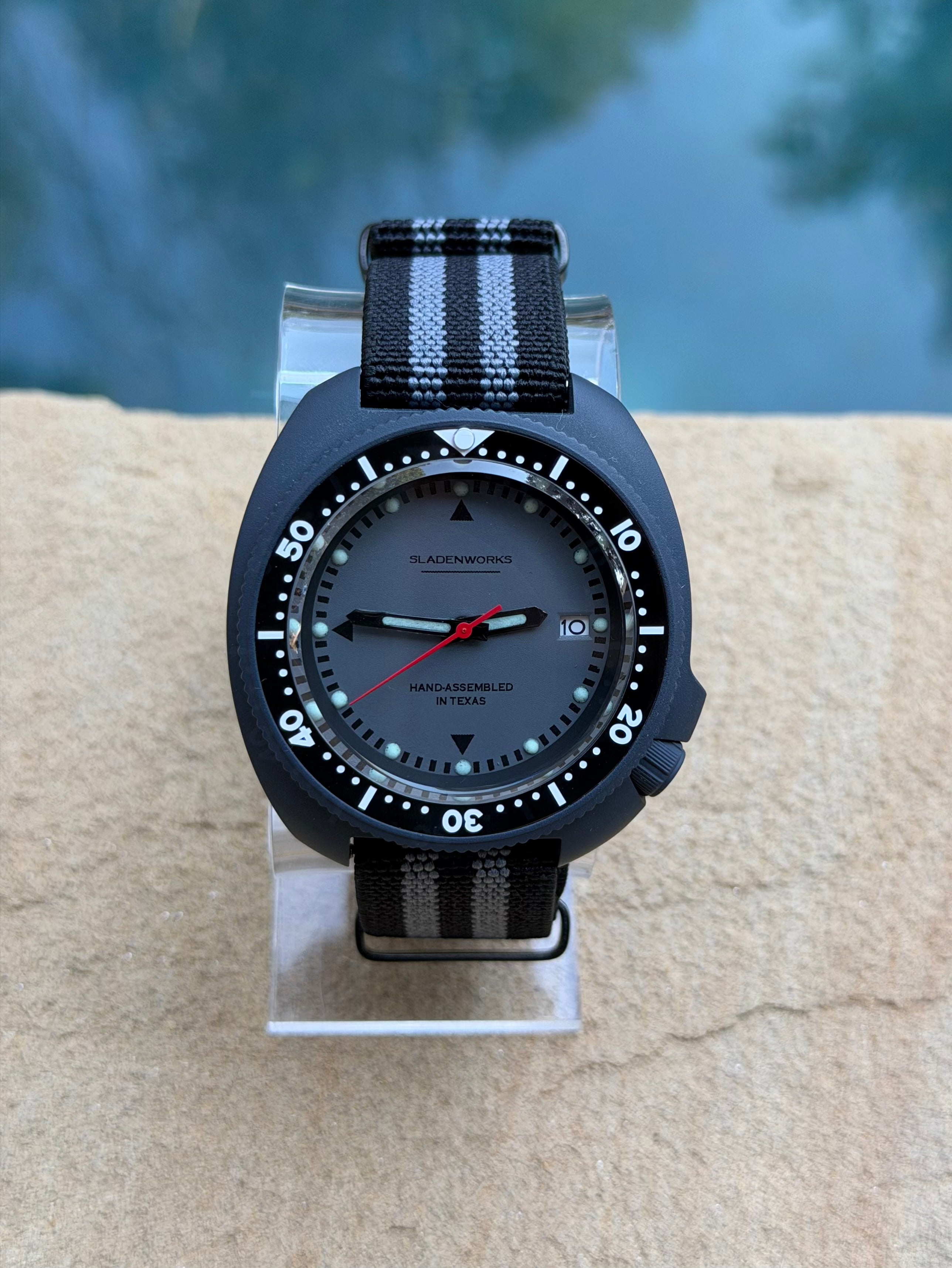 Sladenworks "Willard" Style Dive Watch - Combat Gray