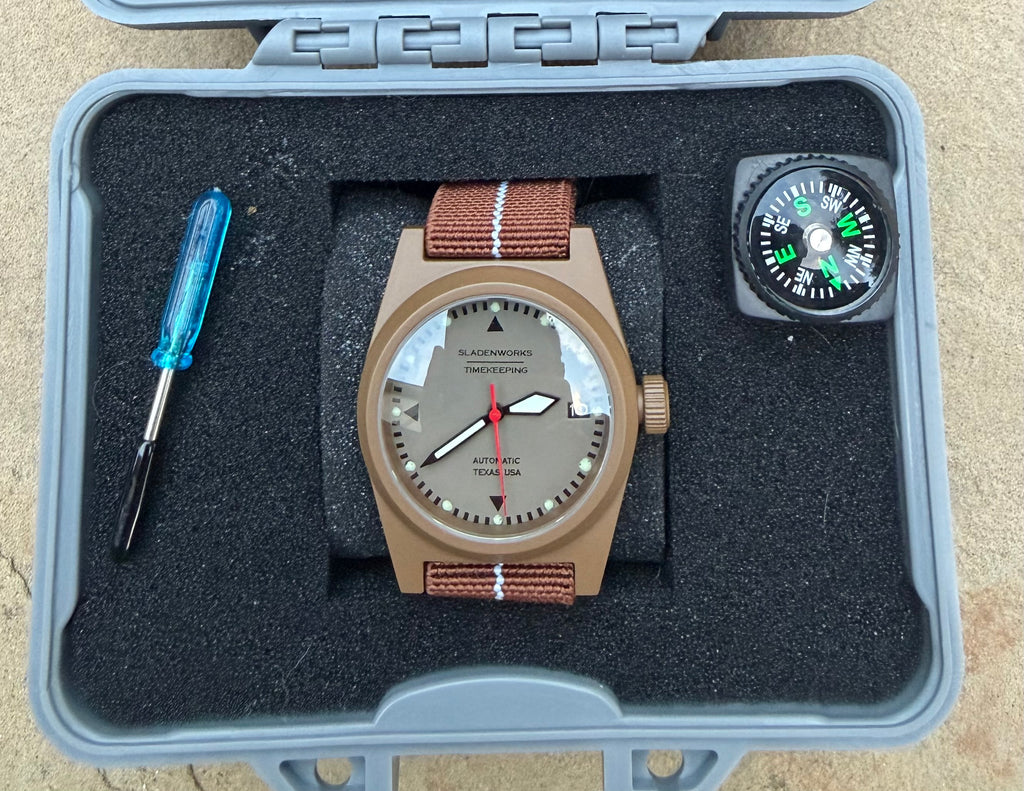 Sladenworks Field Watch - 38mm Coyote Tan