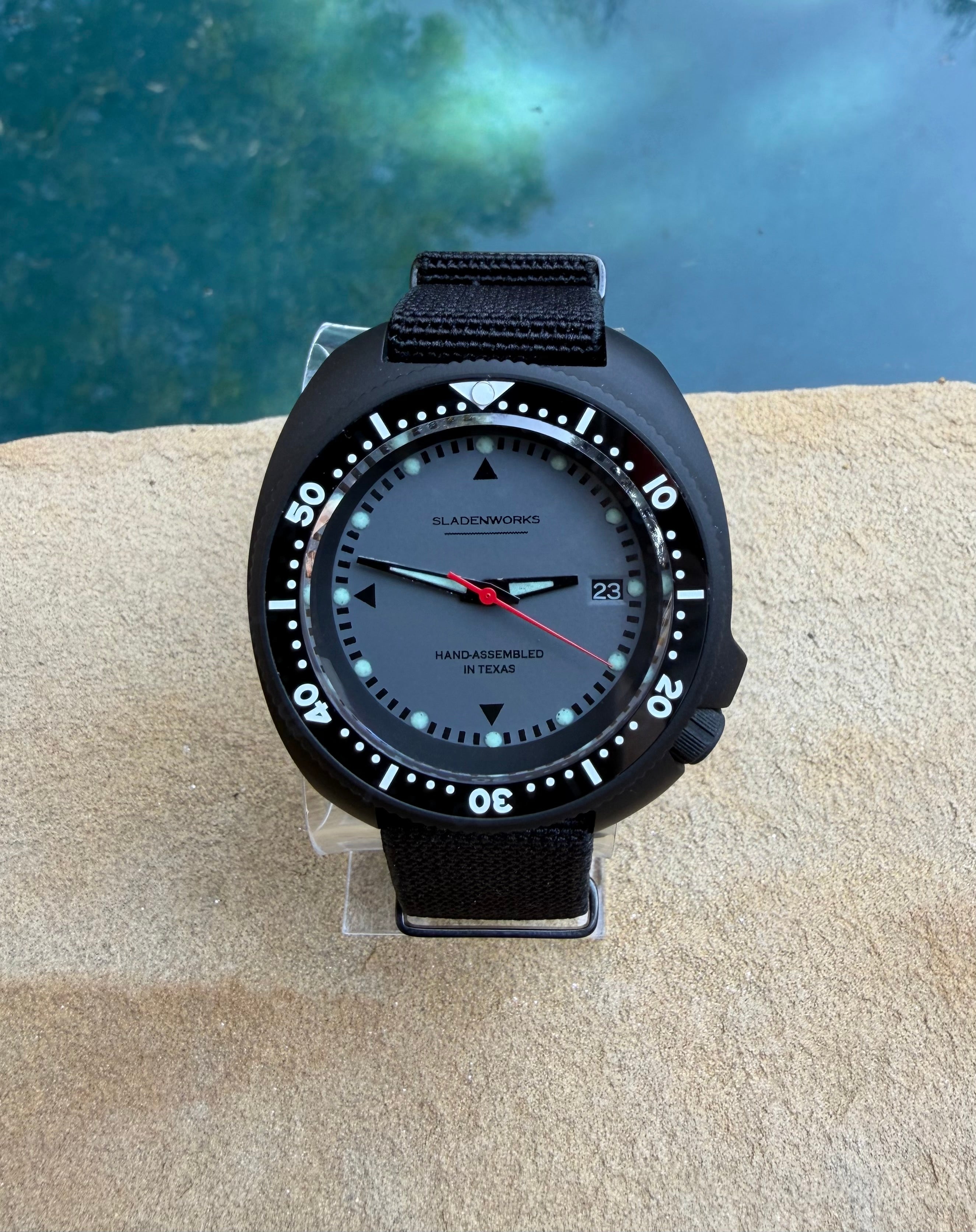 Sladenworks "Willard" Style Dive Watch - Black