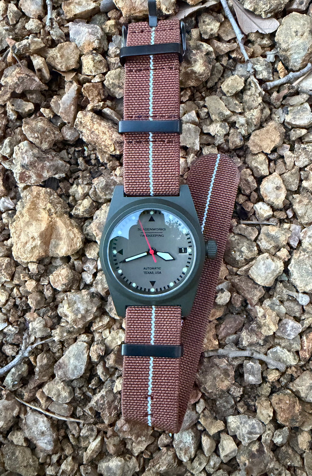 Sladenworks Field Watch - 38mm Mil-Spec Green