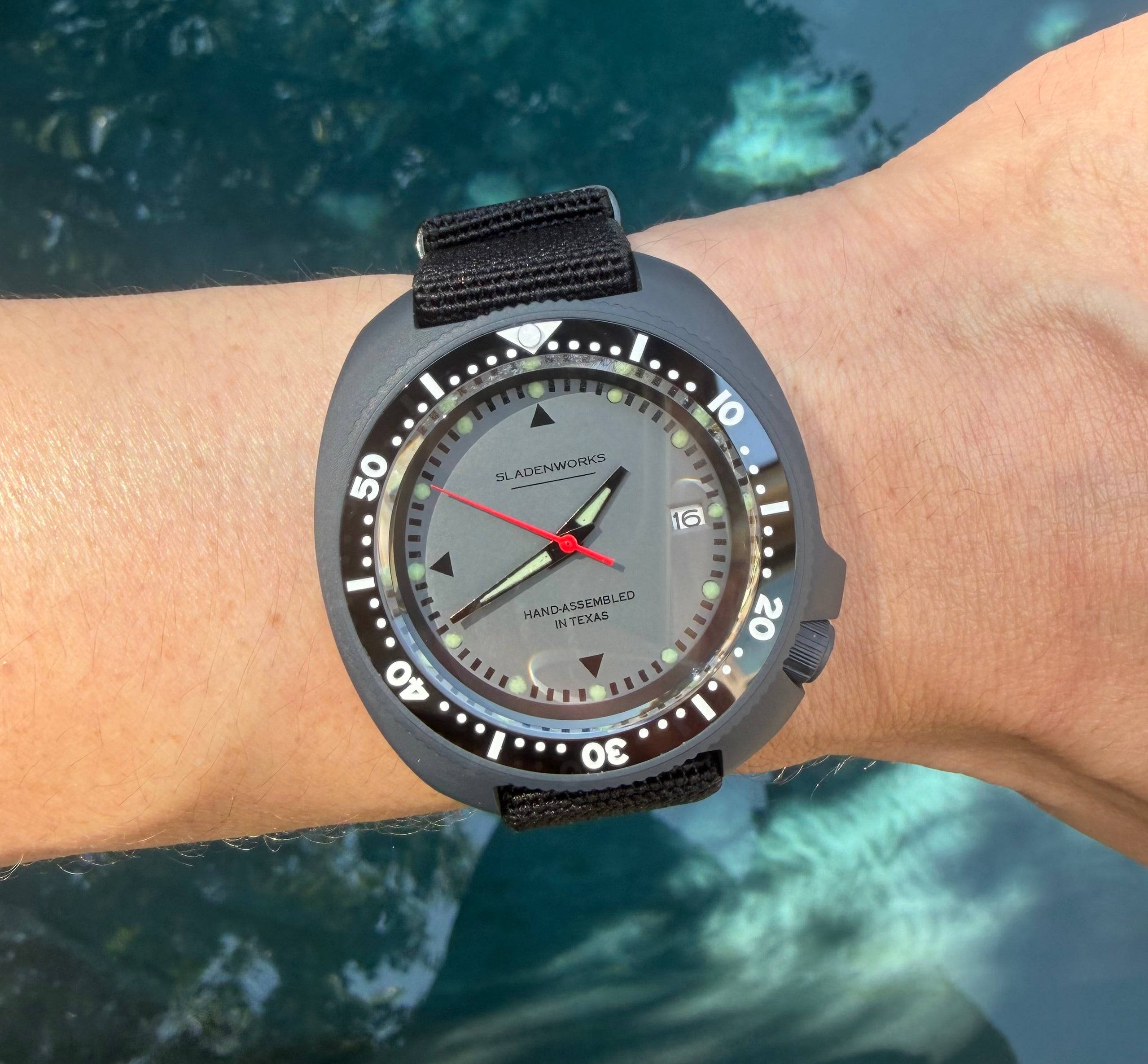 Sladenworks "Willard" Style Dive Watch - Combat Gray