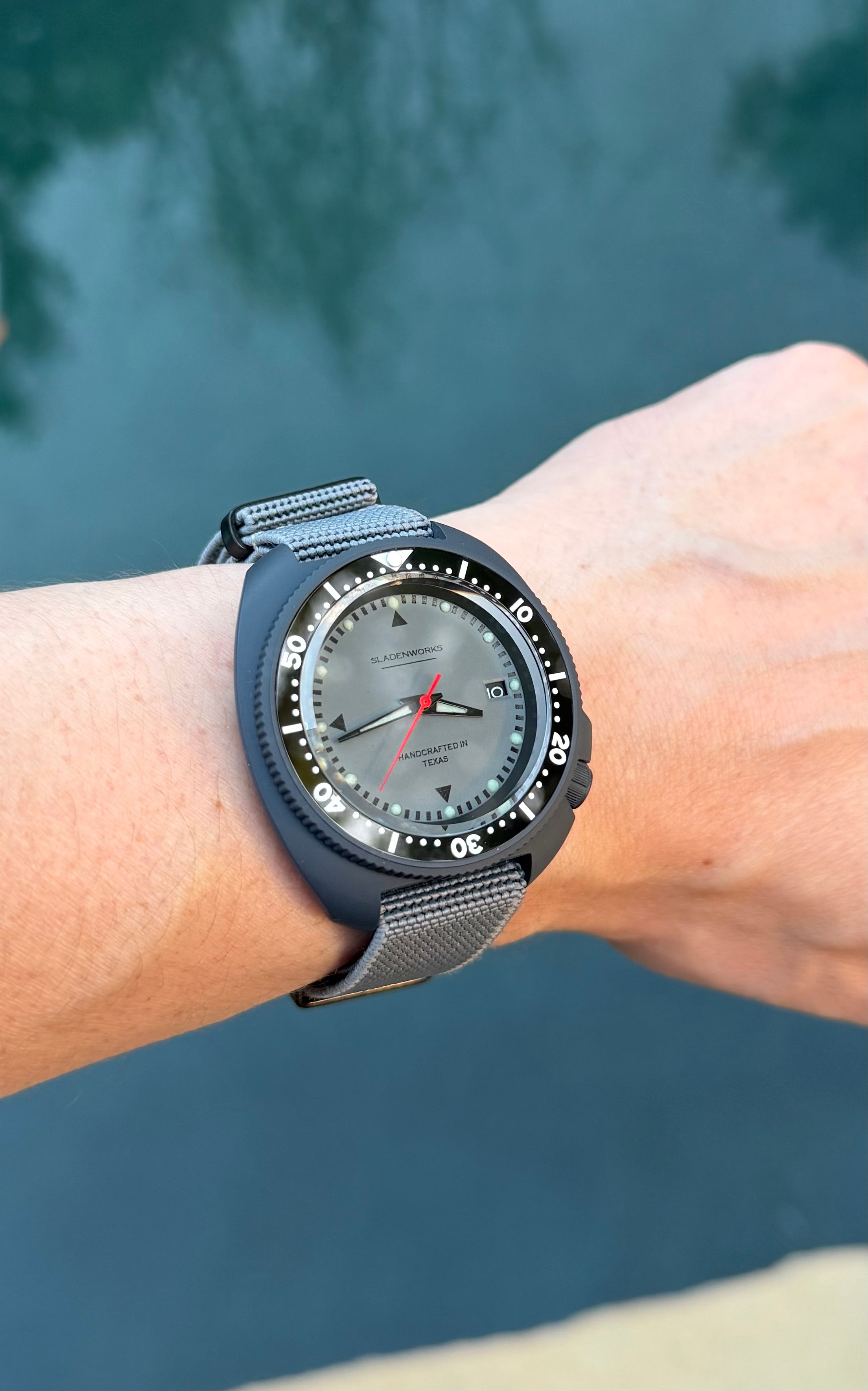 Sladenworks "Willard" Style Dive Watch - Combat Gray