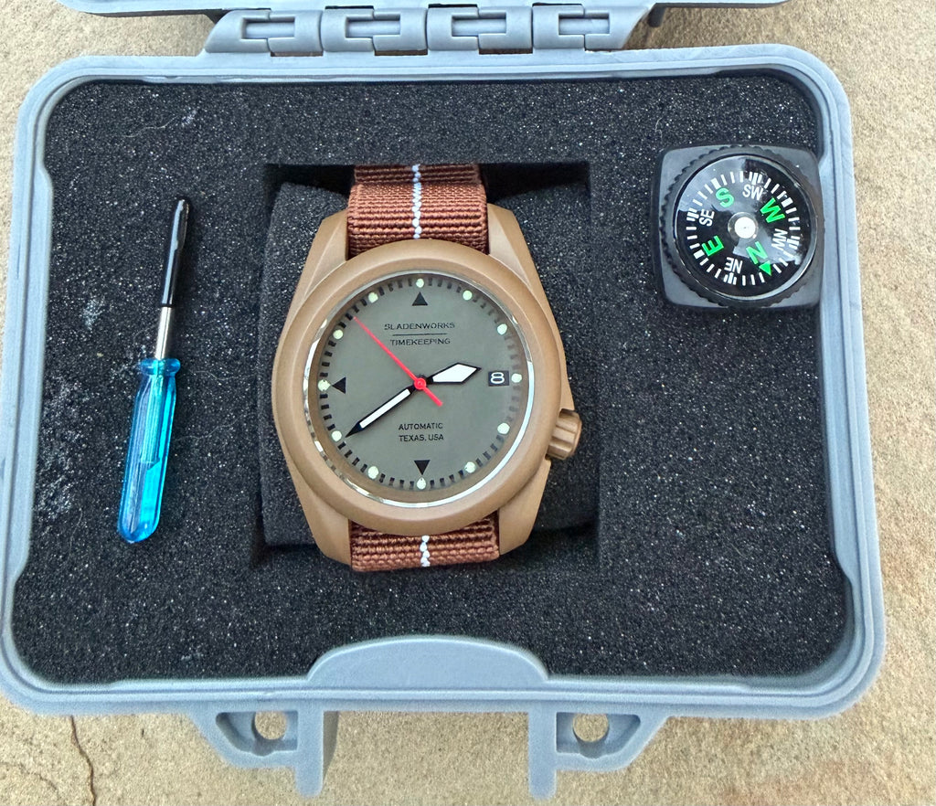 Sladenworks Field Watch - 40mm Coyote Tan