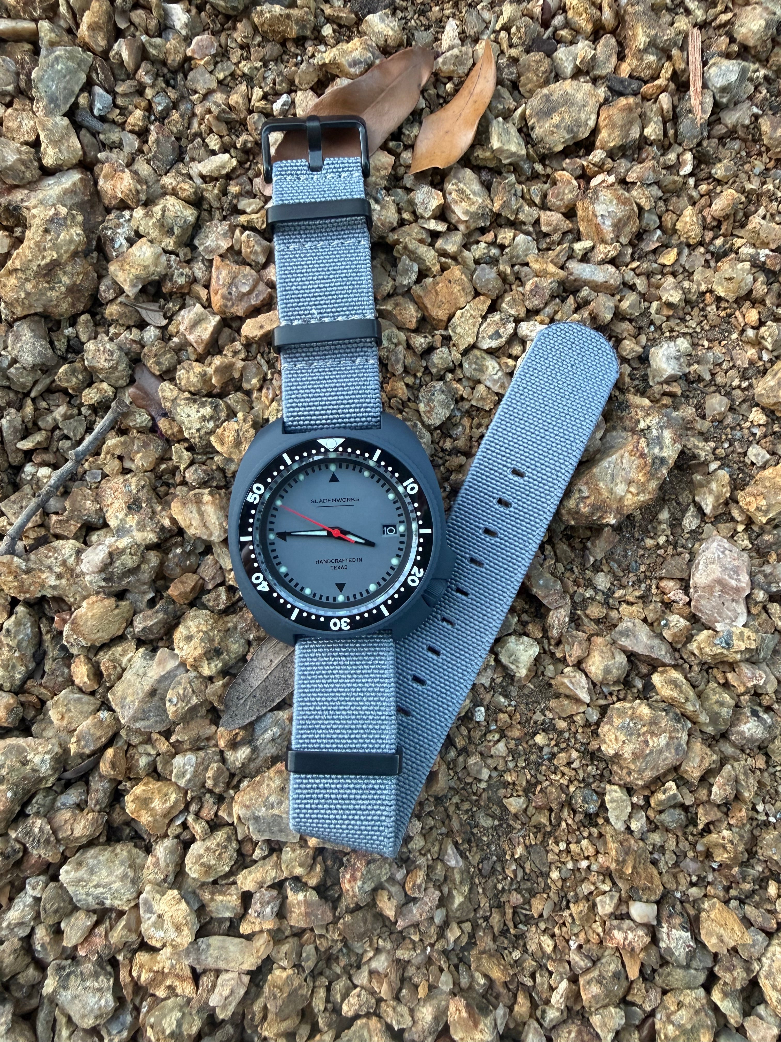 Sladenworks "Willard" Style Dive Watch - Combat Gray