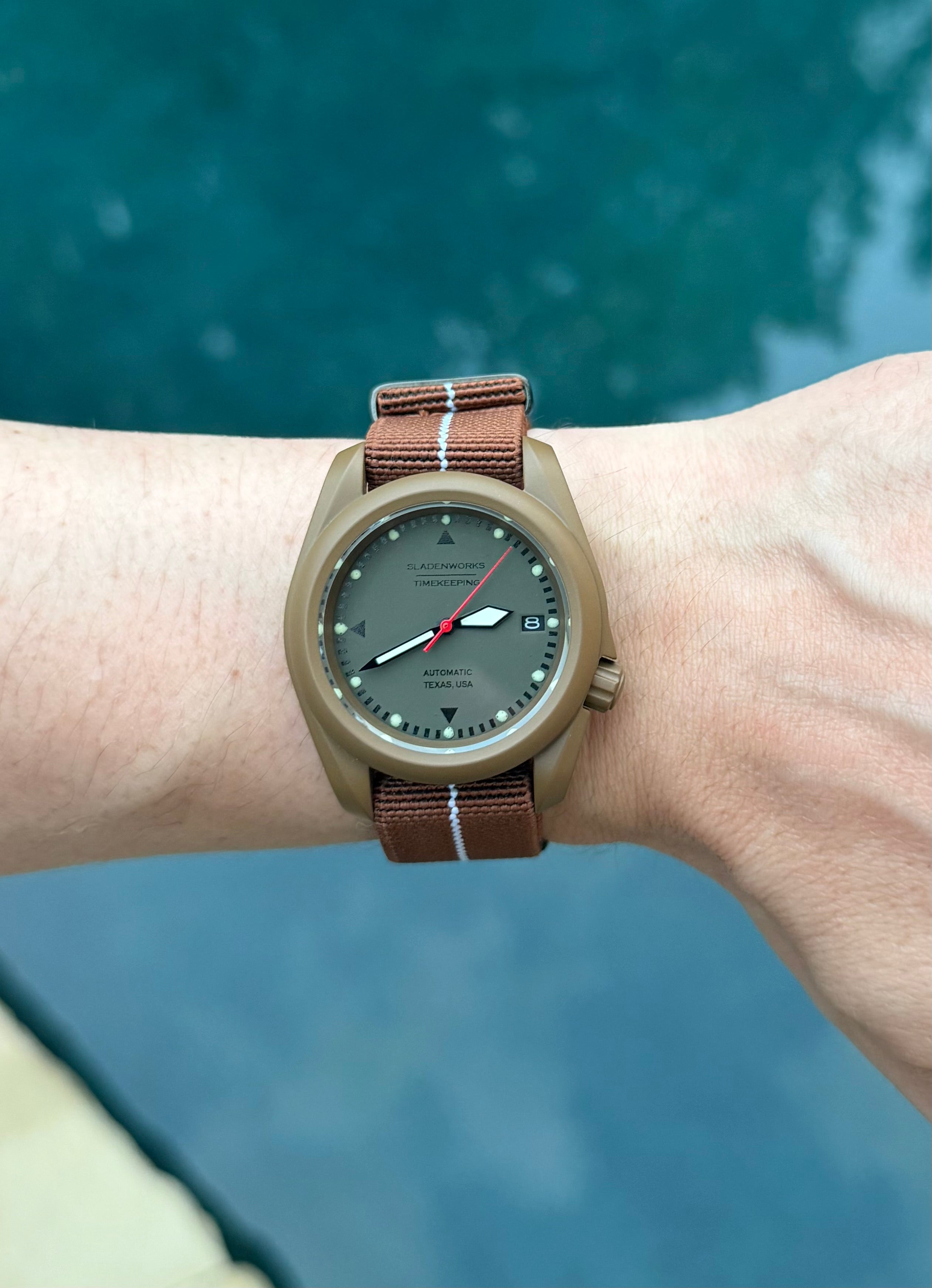 Sladenworks Field Watch - 40mm Coyote Tan