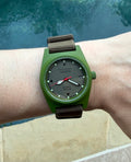 Sladenworks Field Watch - 38mm Multicam Bright Green
