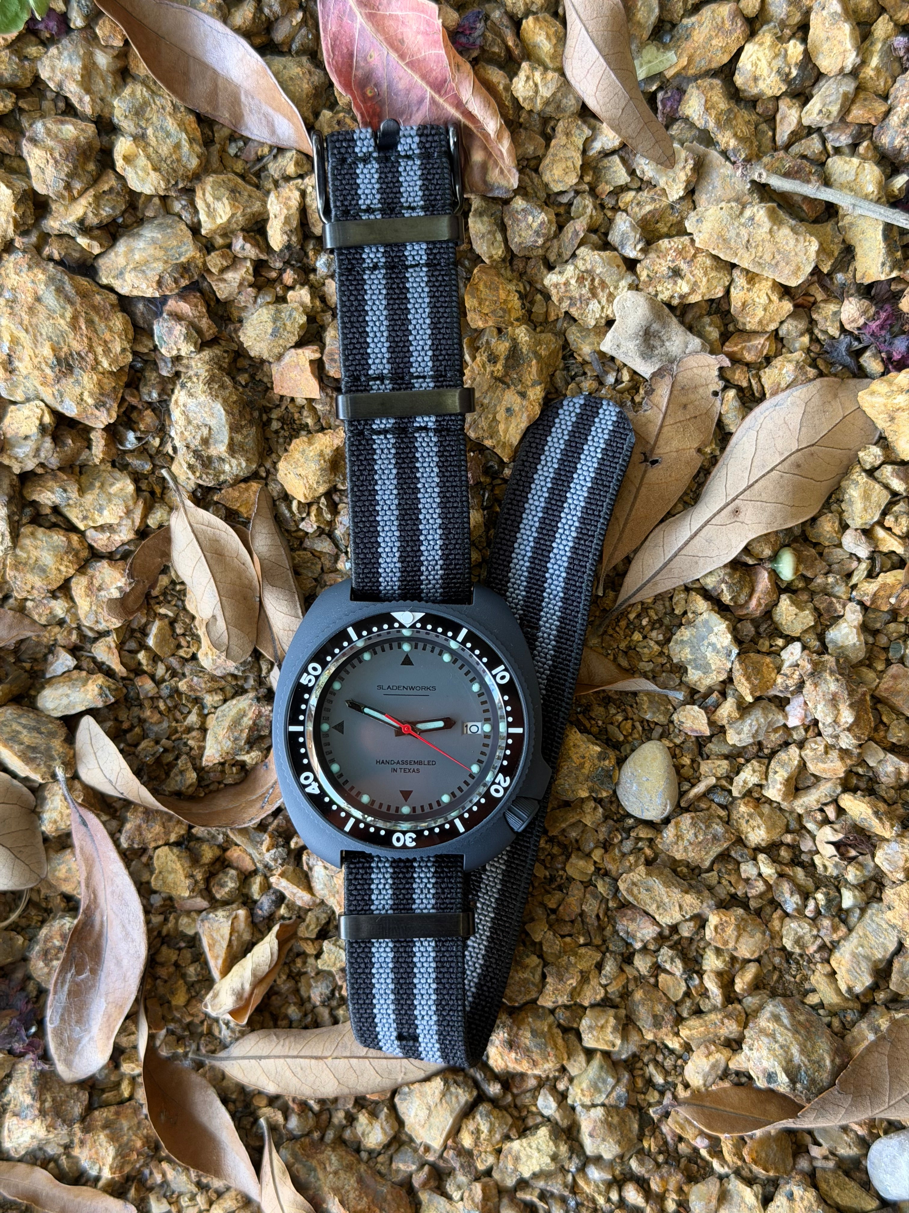 Sladenworks "Willard" Style Dive Watch - Combat Gray