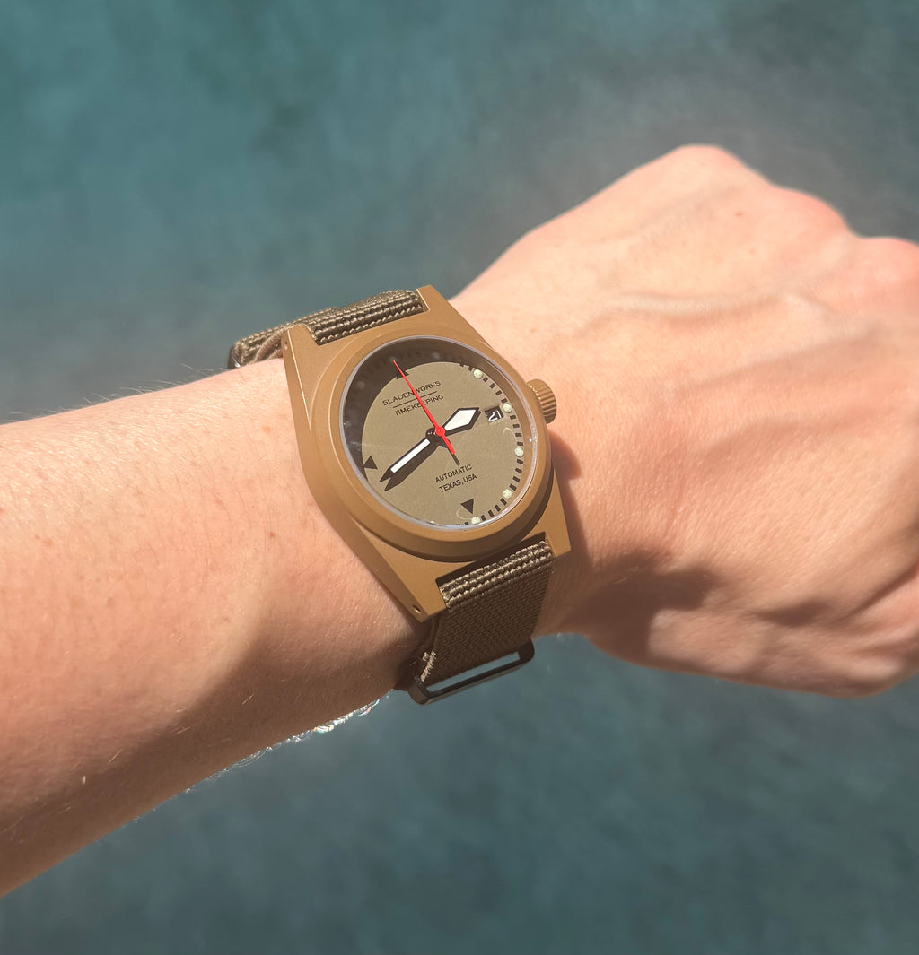 Sladenworks Field Watch - 38mm Coyote Tan