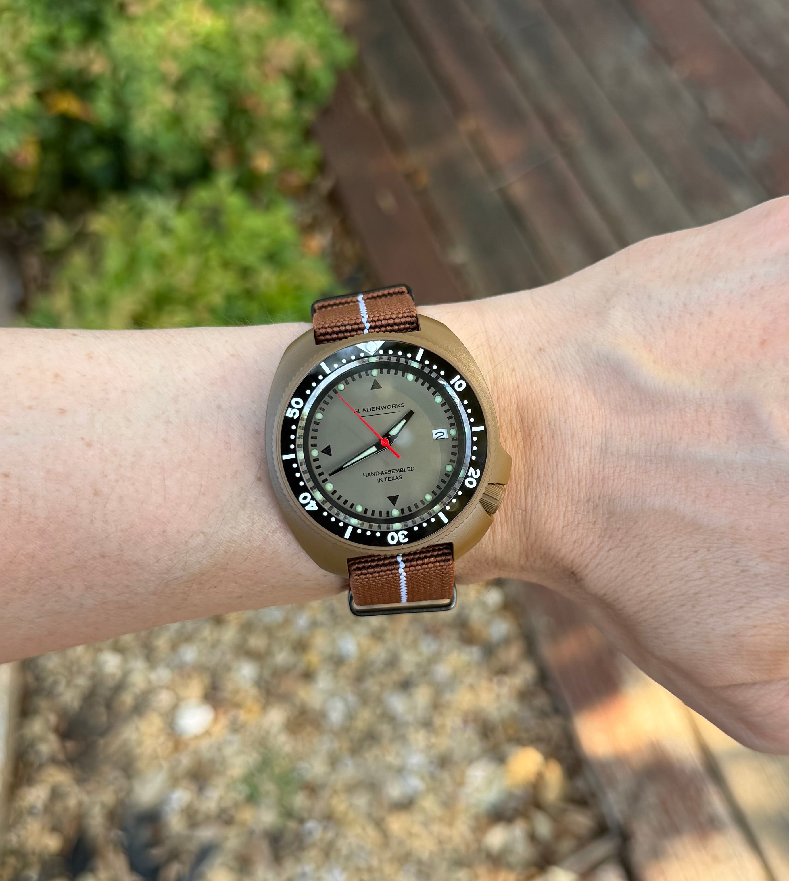 Sladenworks "Willard" Style Dive Watch - FDE