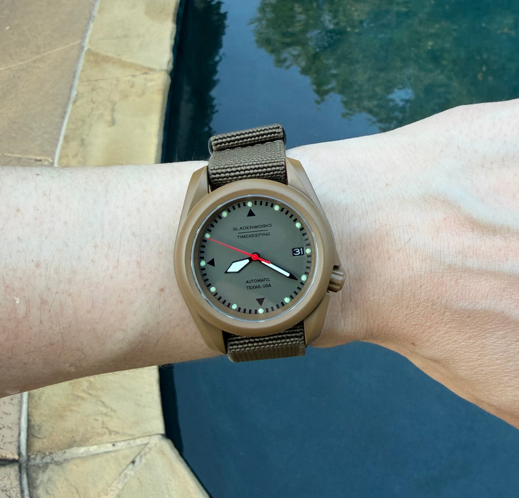 Sladenworks Field Watch - 40mm Coyote Tan
