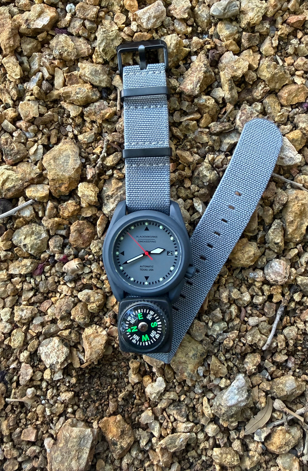 Sladenworks Field Watch - 40mm Combat Gray