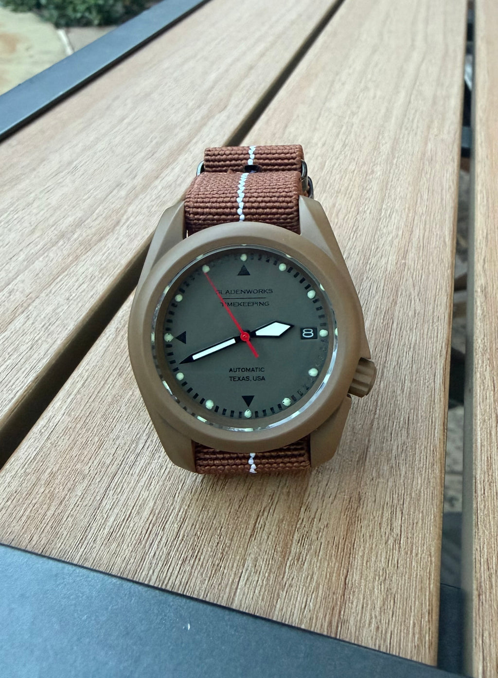 Sladenworks Field Watch - 40mm Coyote Tan