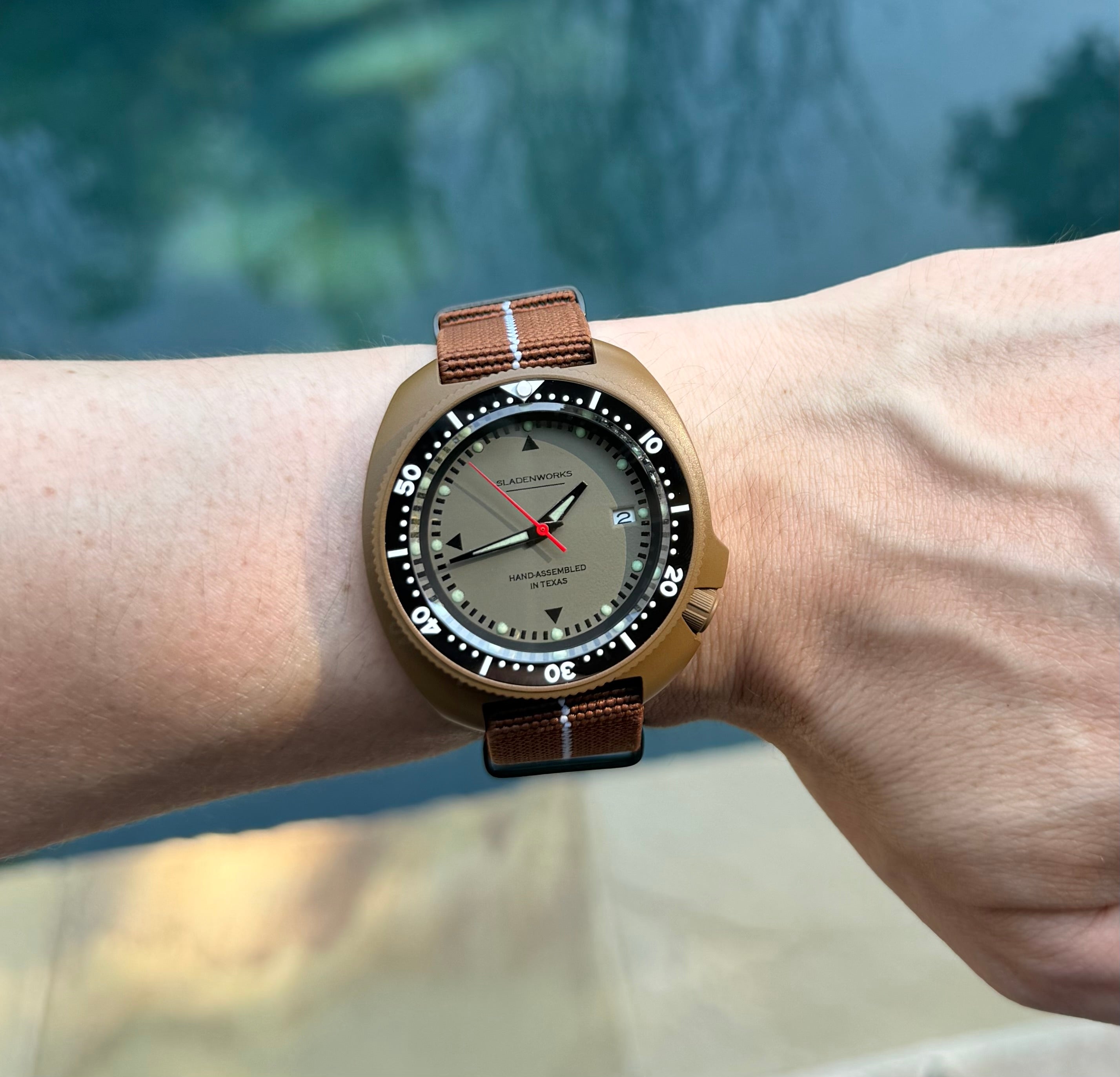 Sladenworks "Willard" Style Dive Watch - FDE