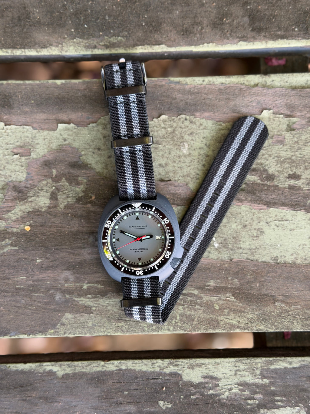 Sladenworks "Willard" Style Dive Watch - Combat Gray