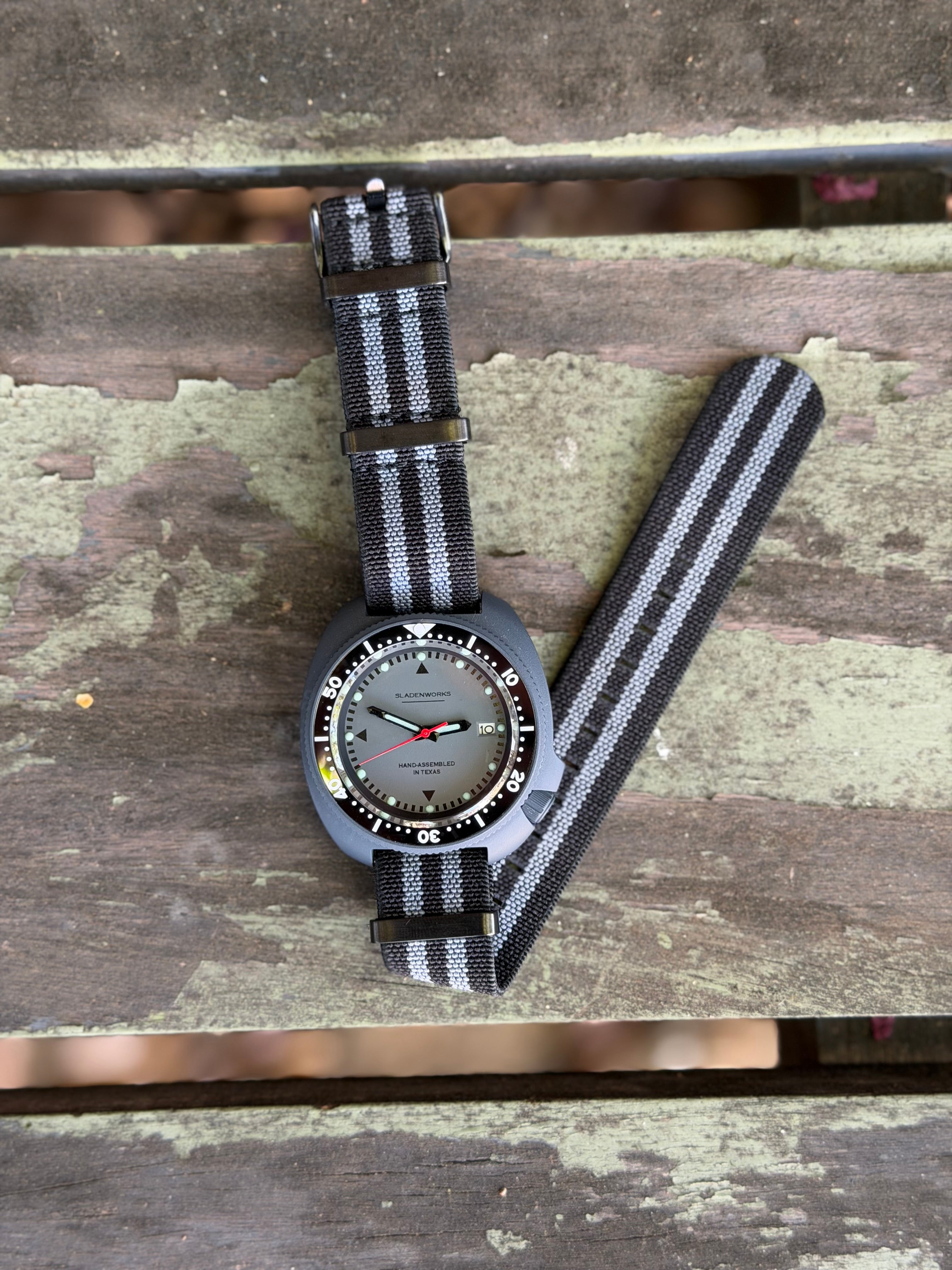 Sladenworks "Willard" Style Dive Watch - Combat Gray