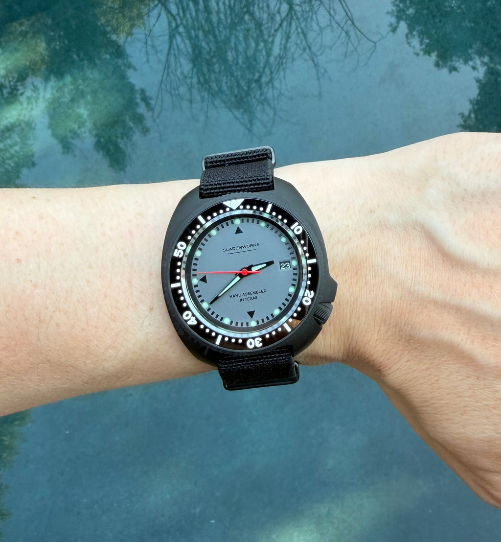 Sladenworks "Willard" Style Dive Watch - Black