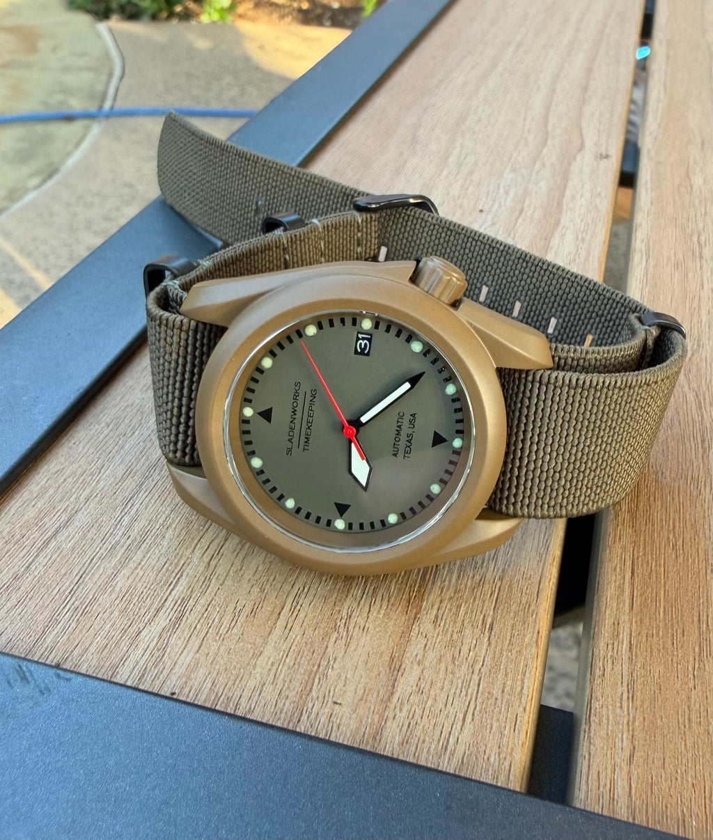 Sladenworks Field Watch - 40mm Coyote Tan