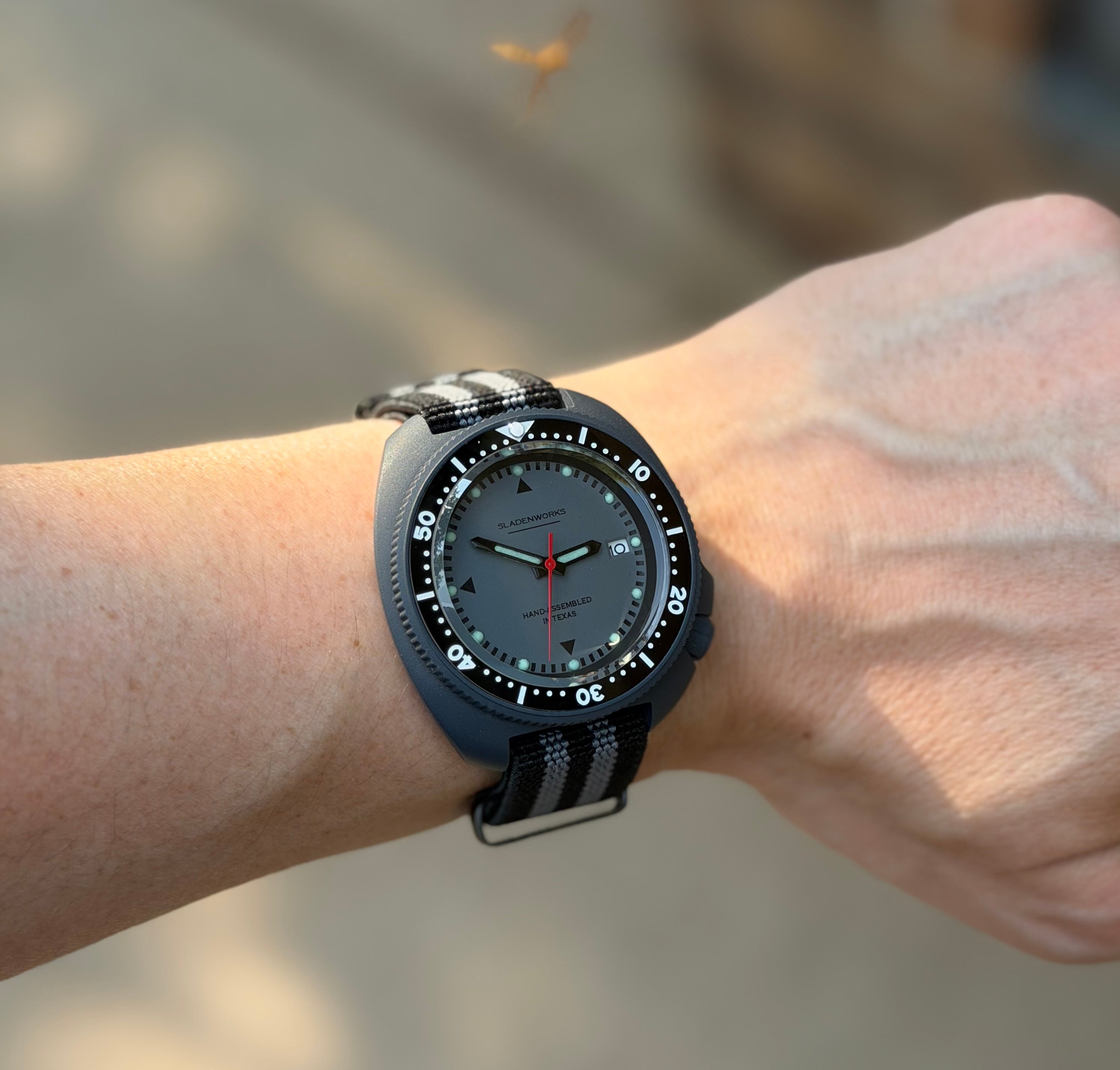 Sladenworks "Willard" Style Dive Watch - Combat Gray