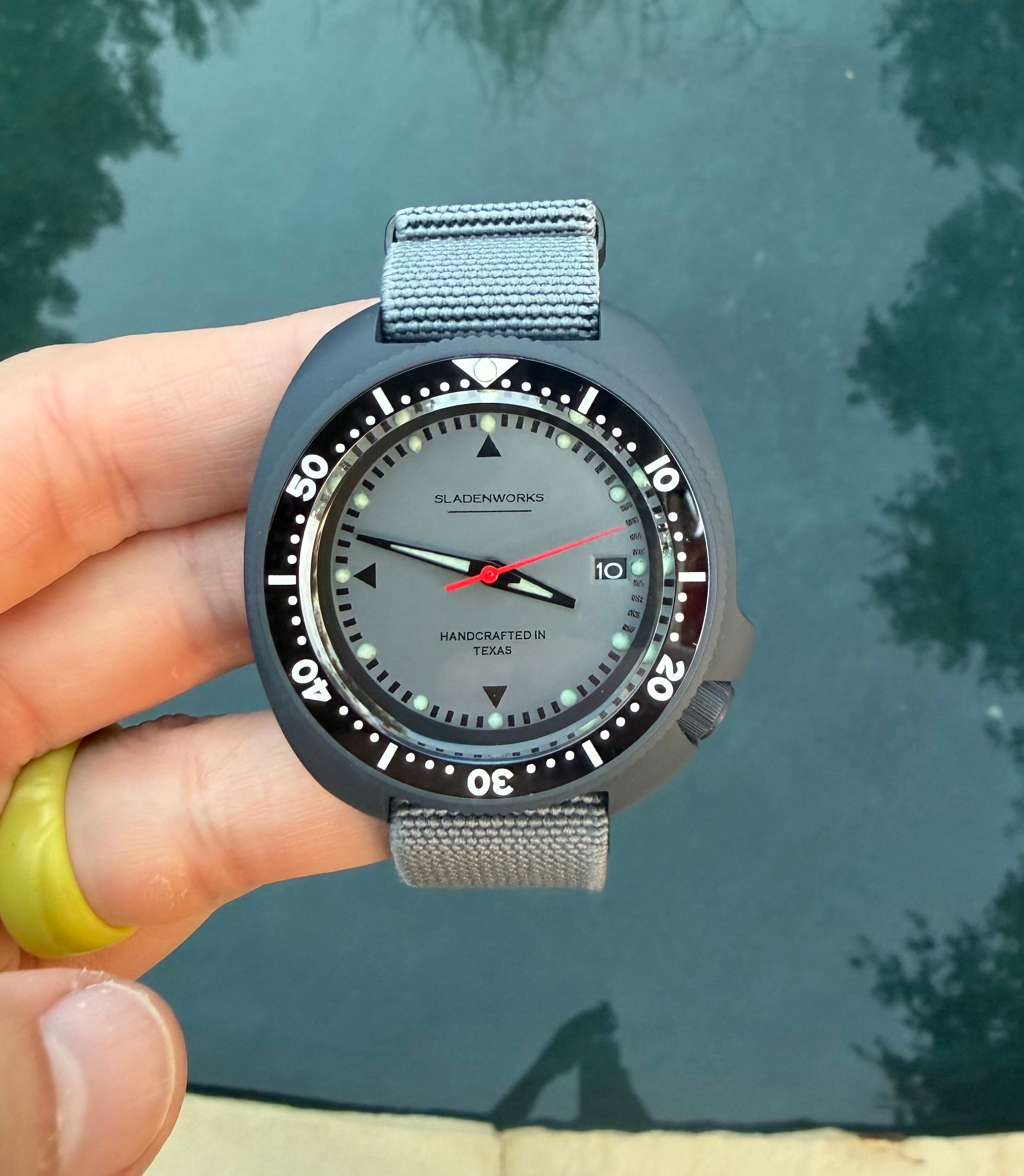 Sladenworks "Willard" Style Dive Watch - Combat Gray