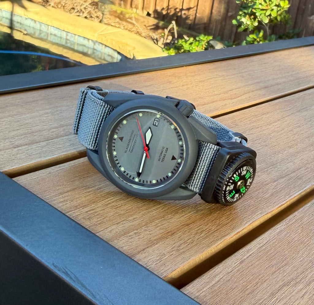 Sladenworks Field Watch - 40mm Combat Gray