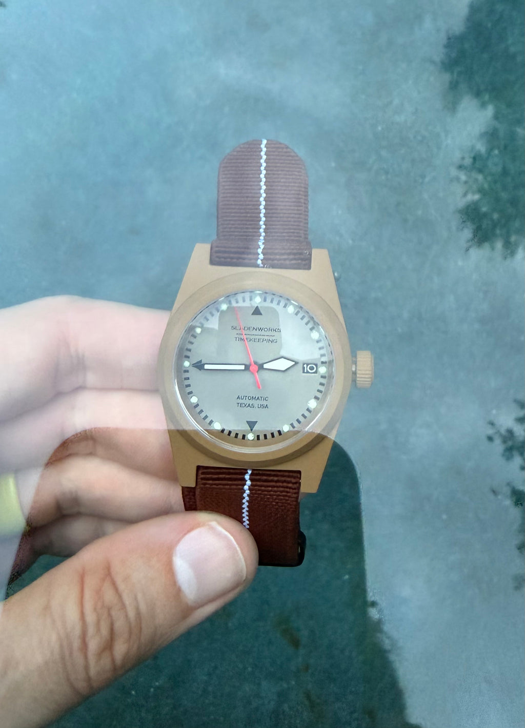 Sladenworks Field Watch - 38mm Coyote Tan