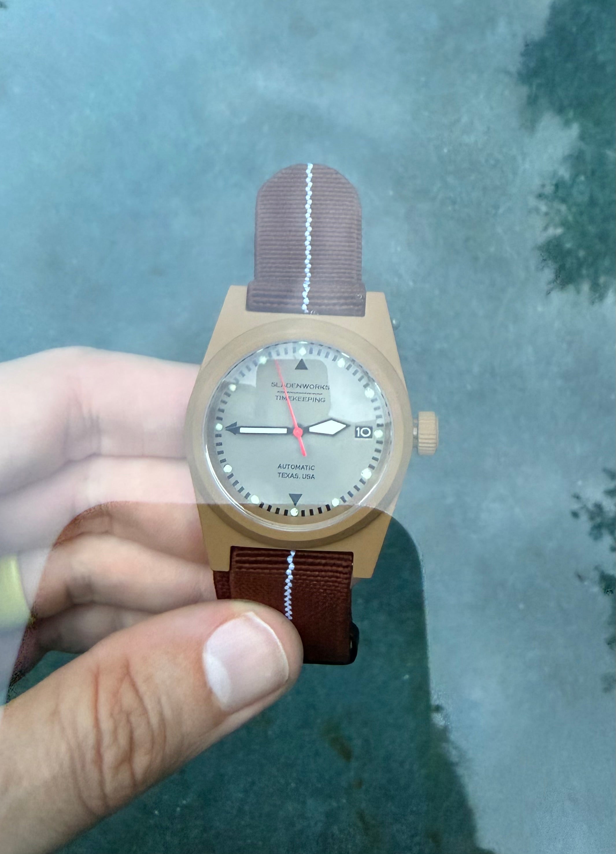Sladenworks Field Watch - 38mm Coyote Tan
