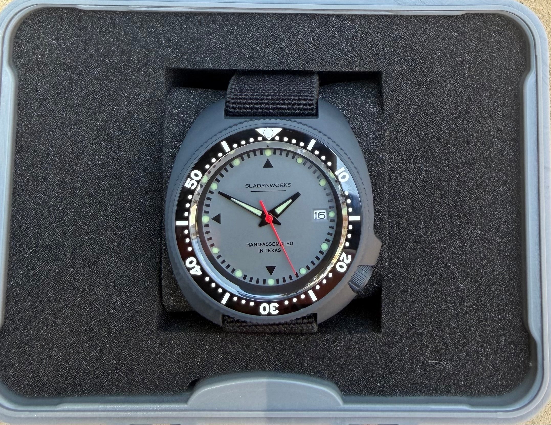 Sladenworks "Willard" Style Dive Watch - Combat Gray