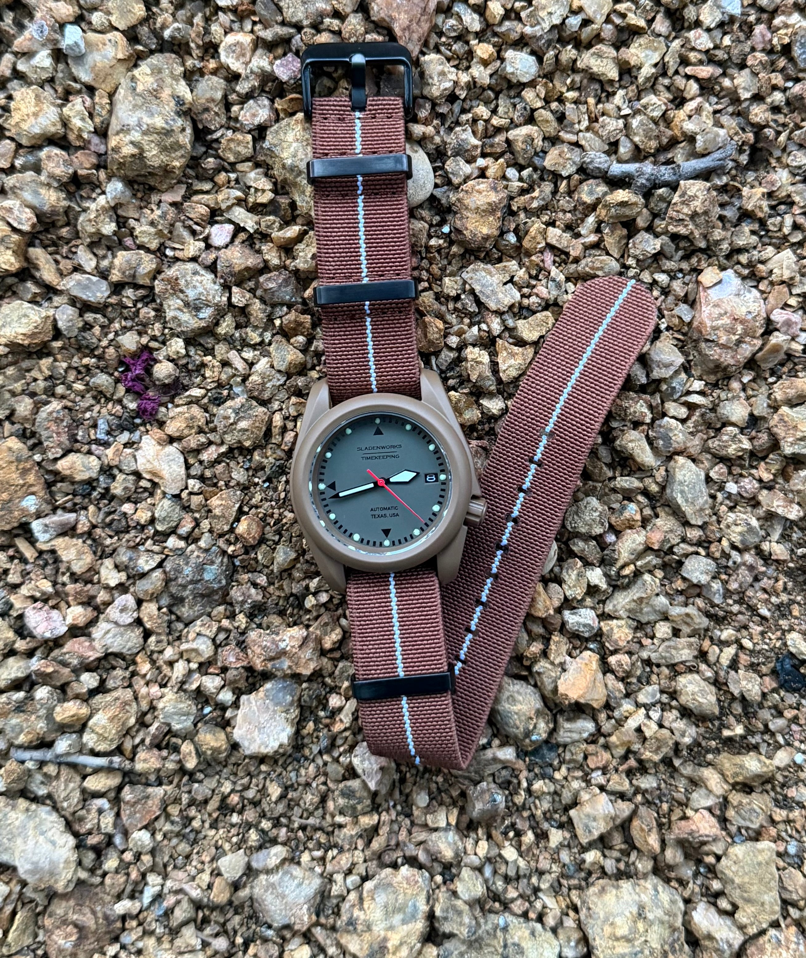 Sladenworks Field Watch - 40mm Coyote Tan