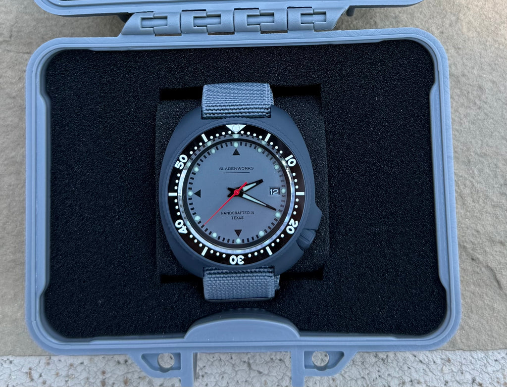 Sladenworks "Willard" Style Dive Watch - Combat Gray