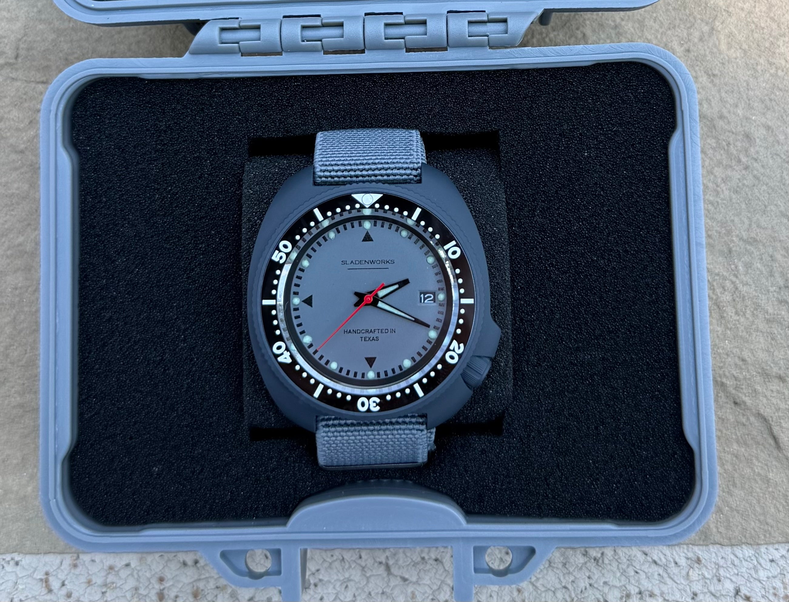 Sladenworks "Willard" Style Dive Watch - Combat Gray