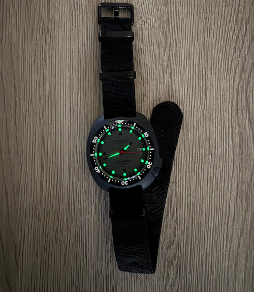 Sladenworks "Willard" Style Dive Watch - Combat Gray