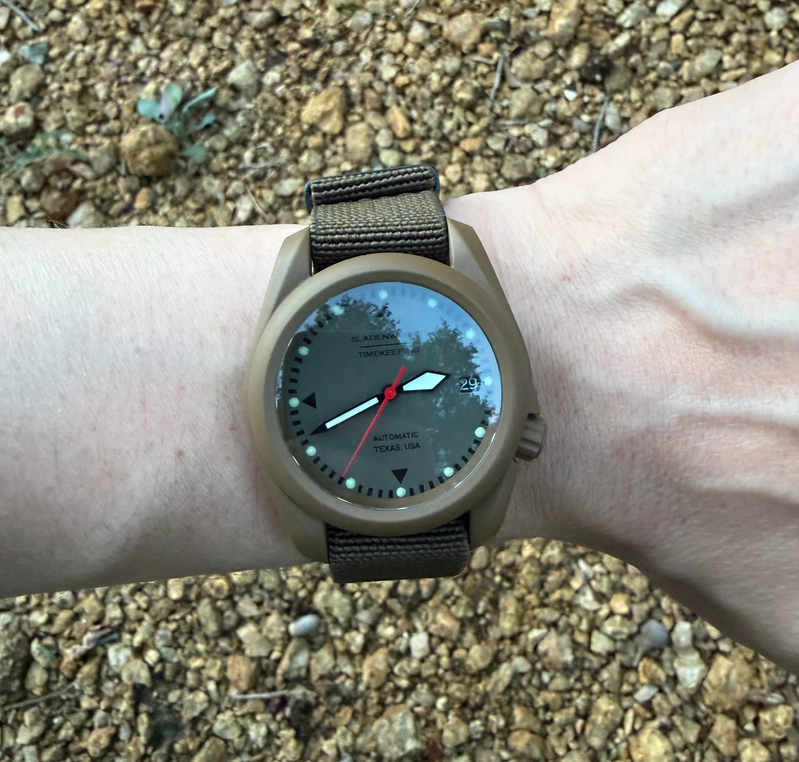 Sladenworks Field Watch - 40mm Coyote Tan