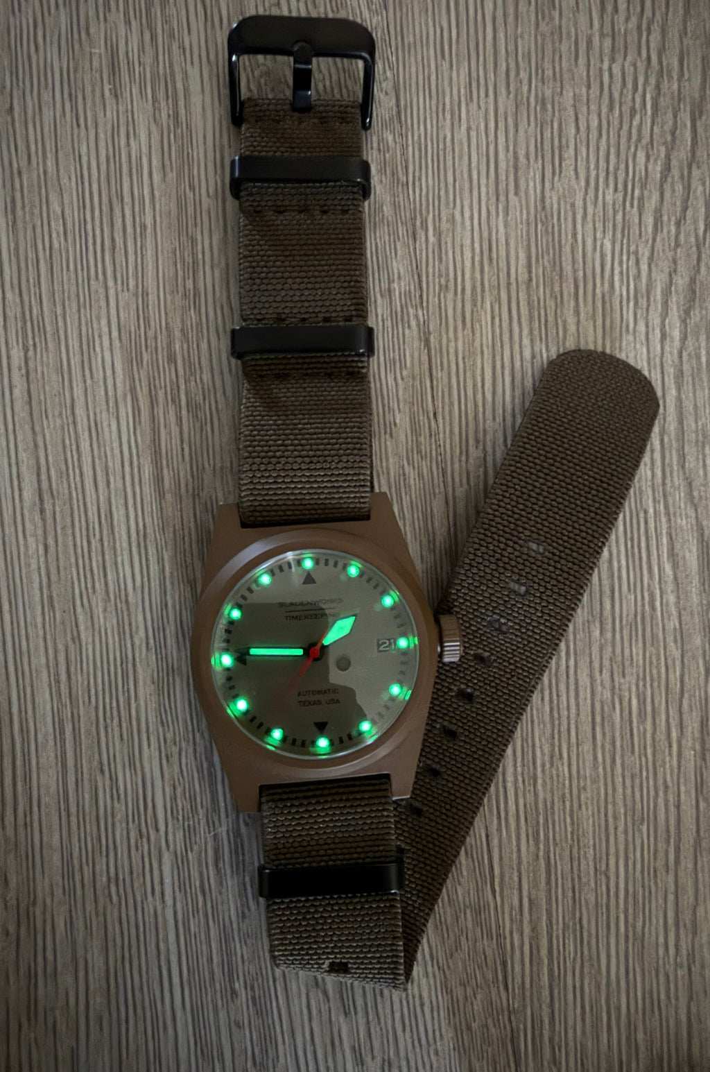 Sladenworks Field Watch - 38mm Coyote Tan