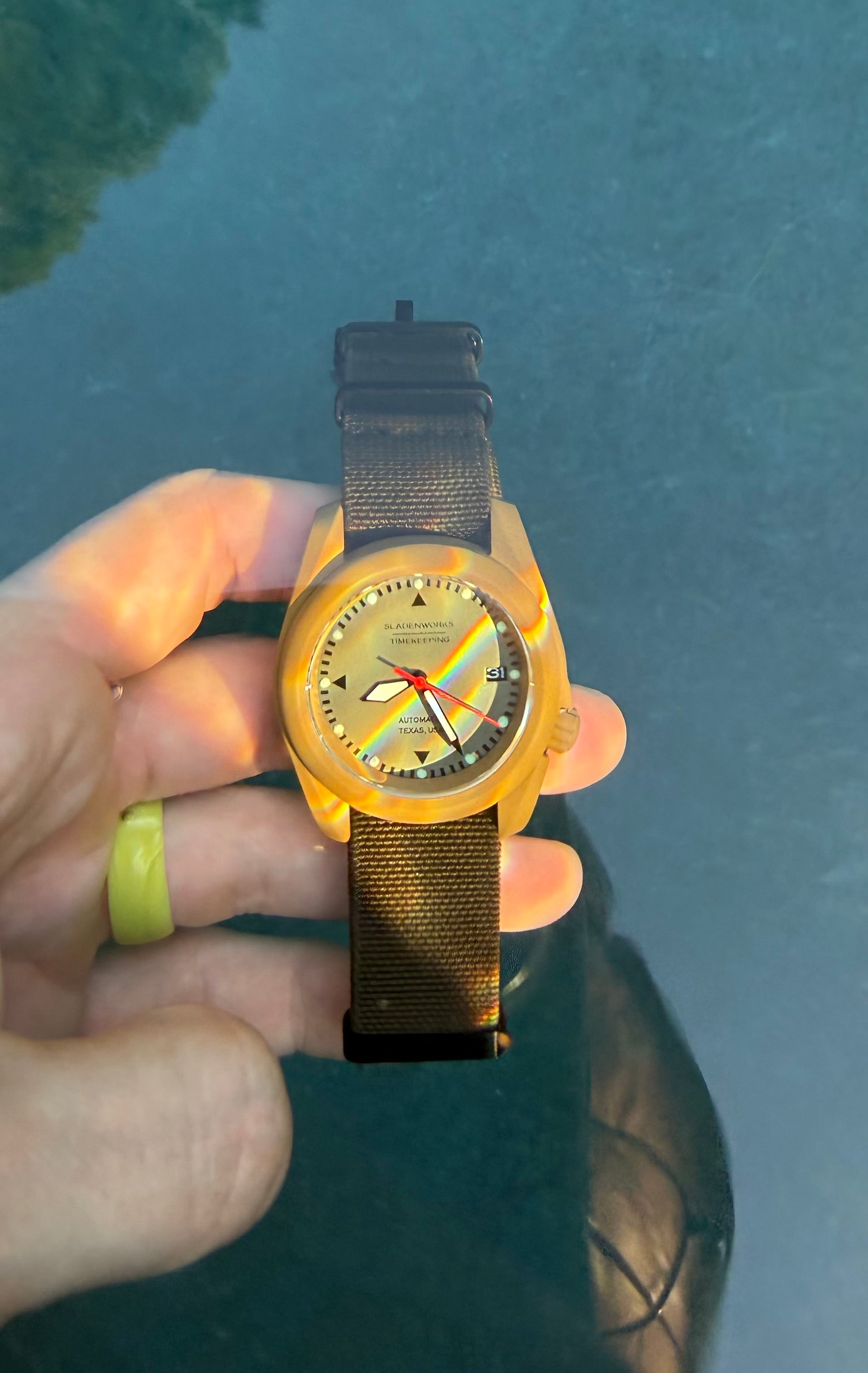 Sladenworks Field Watch - 40mm Coyote Tan