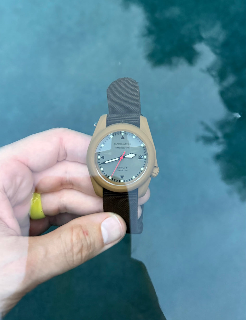 Sladenworks Field Watch - 40mm Coyote Tan