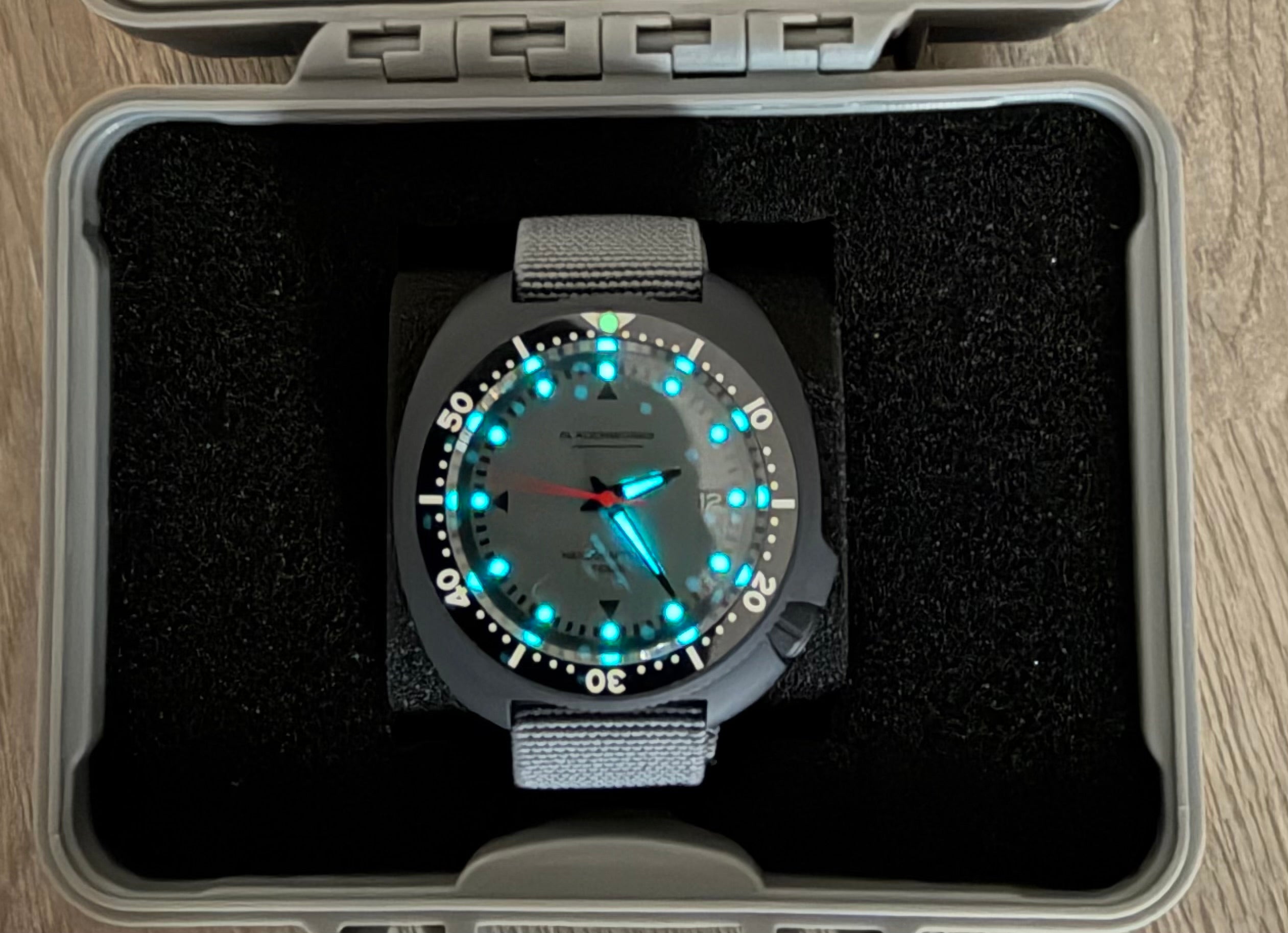 Sladenworks "Willard" Style Dive Watch - Combat Gray