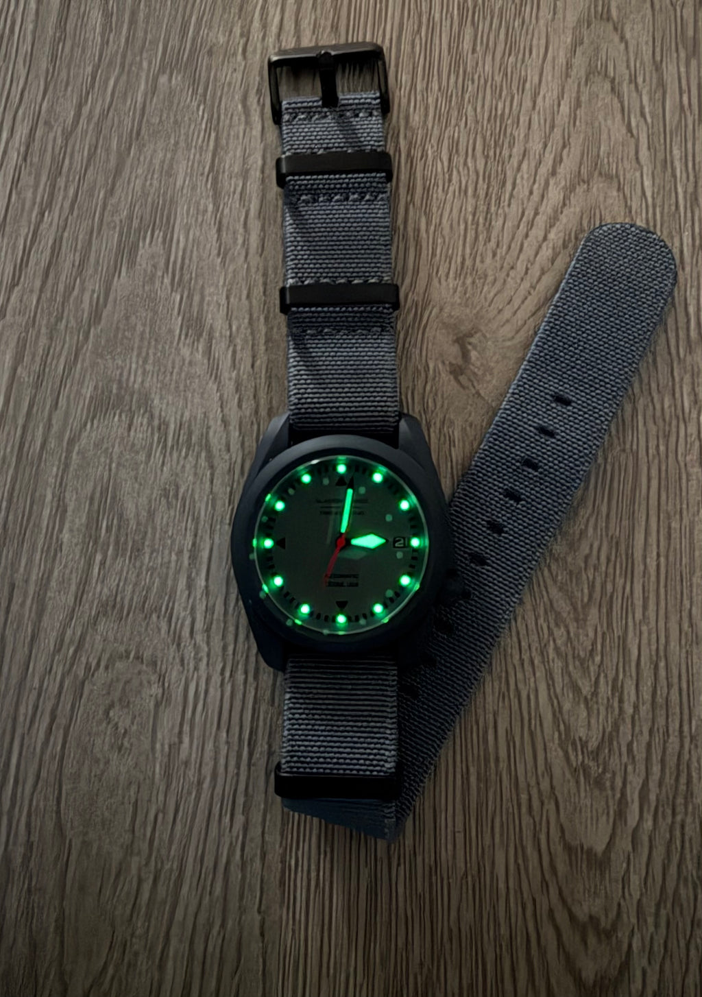 Sladenworks Field Watch - 40mm Combat Gray
