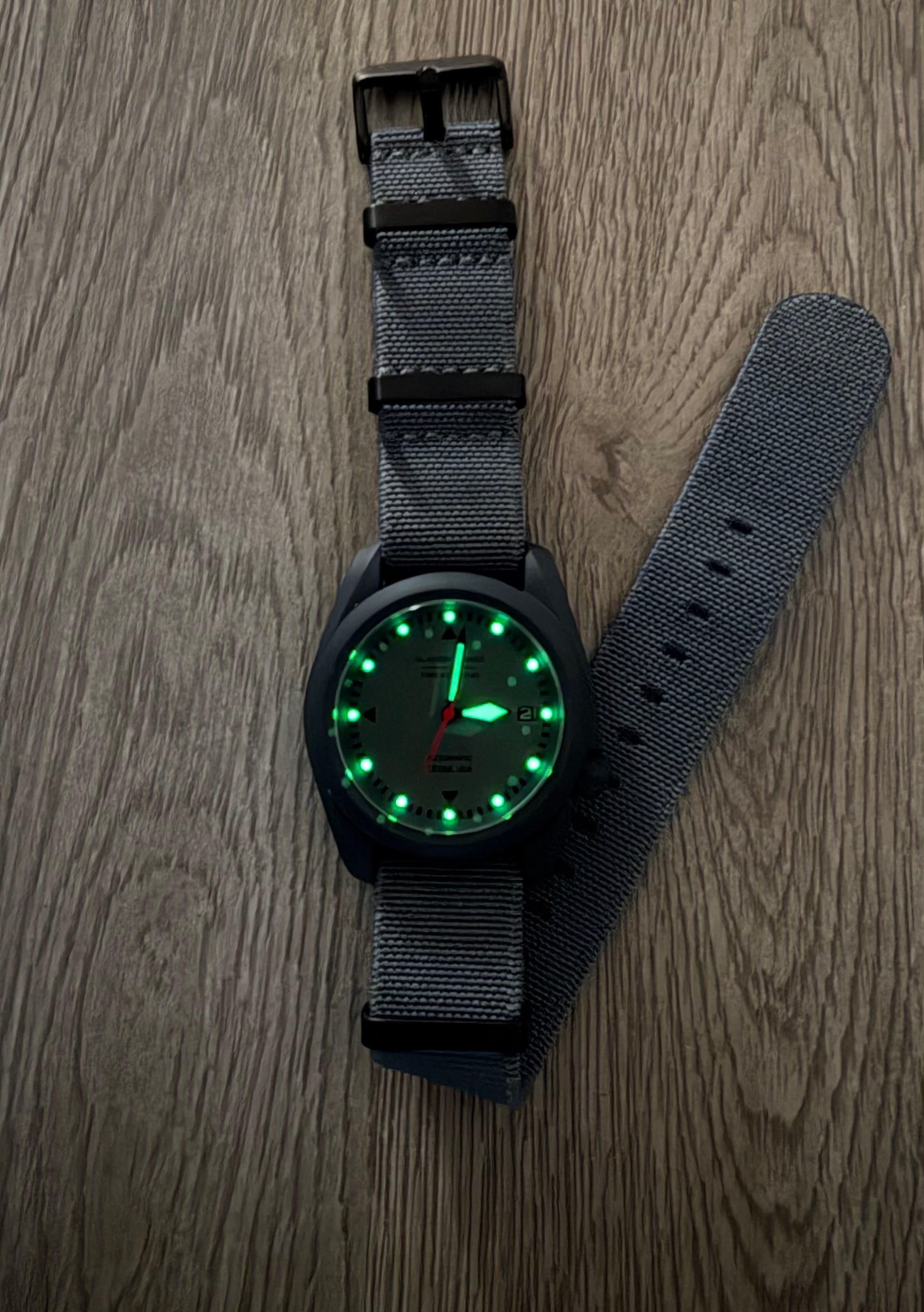 Sladenworks Field Watch - 40mm Combat Gray