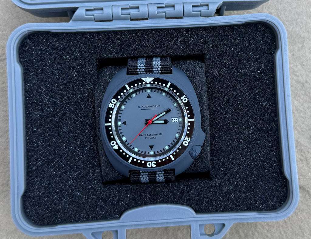 Sladenworks "Willard" Style Dive Watch - Combat Gray
