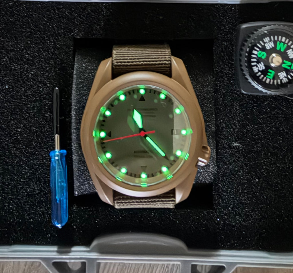 Sladenworks Field Watch - 40mm Coyote Tan