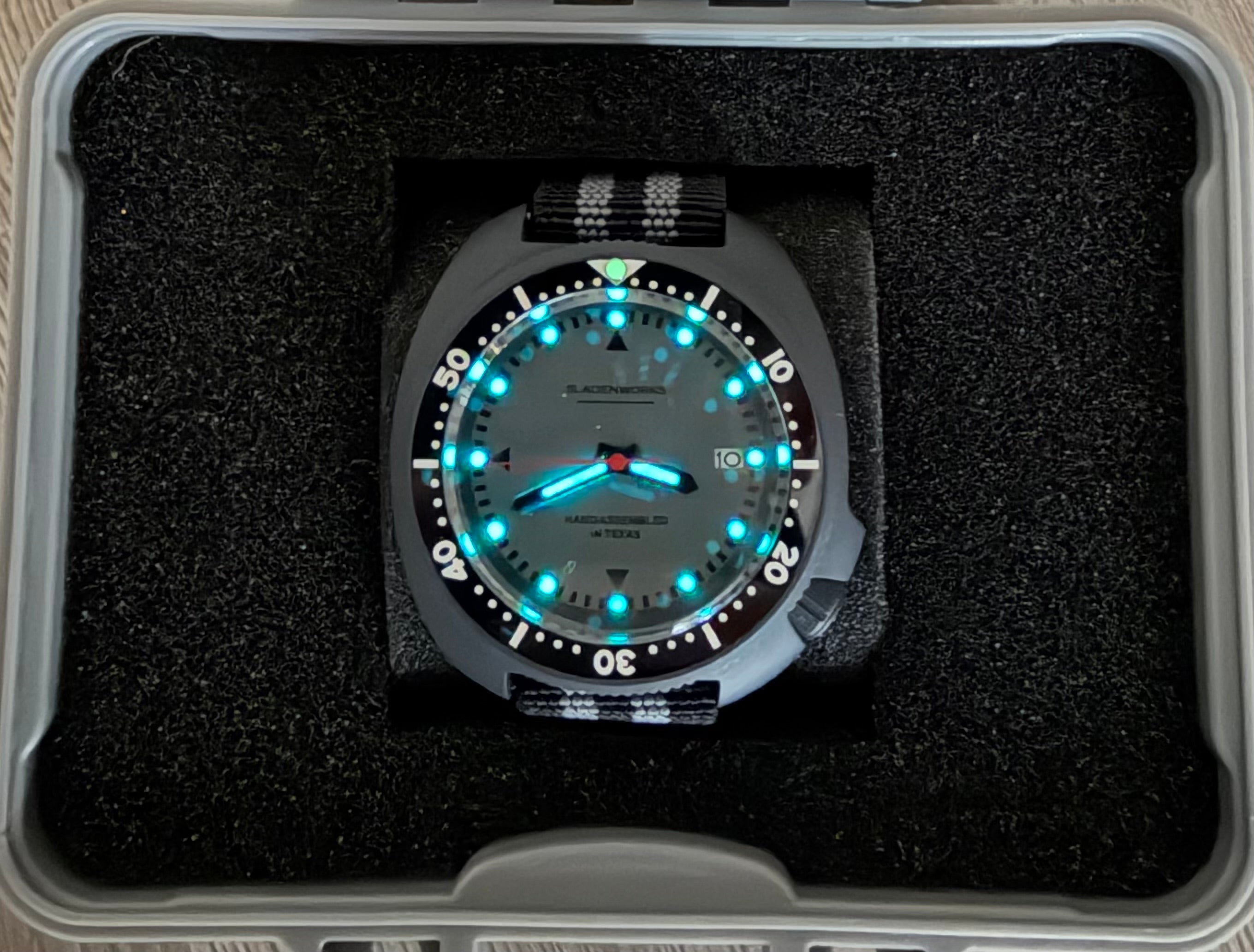 Sladenworks "Willard" Style Dive Watch - Combat Gray