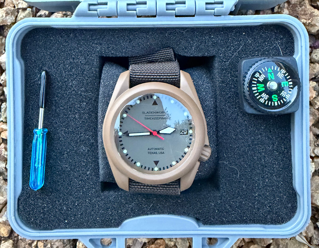 Sladenworks Field Watch - 40mm Coyote Tan