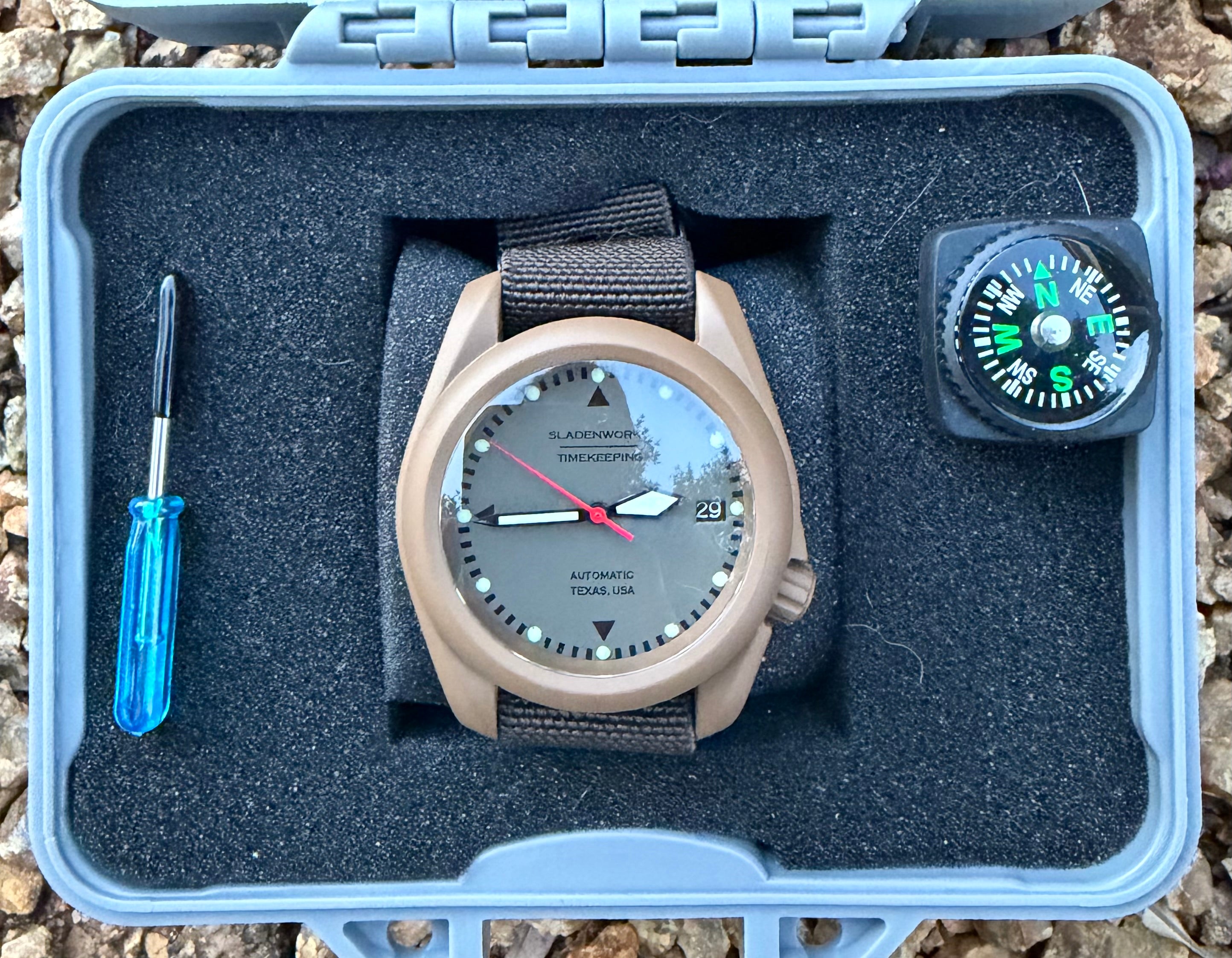 Sladenworks Field Watch - 40mm Coyote Tan